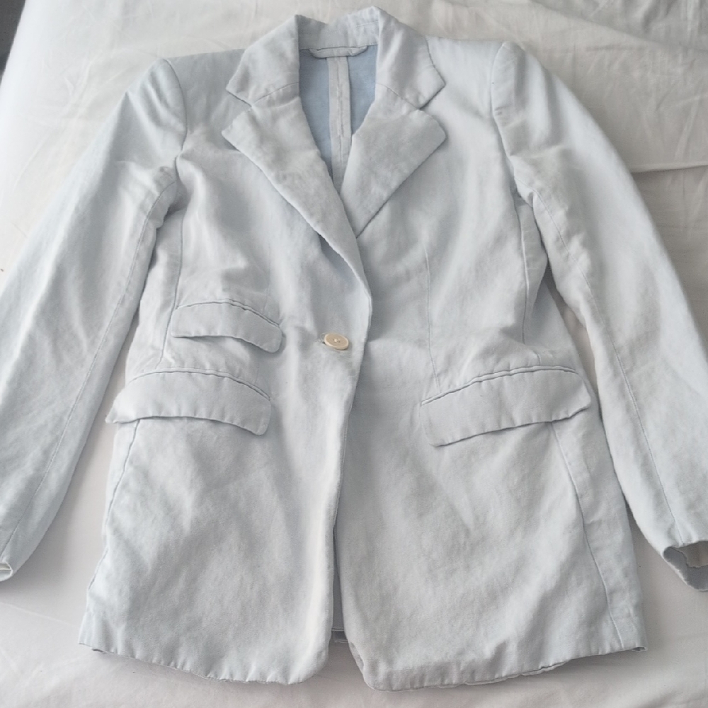 Banana Republic Light Blue Blazer